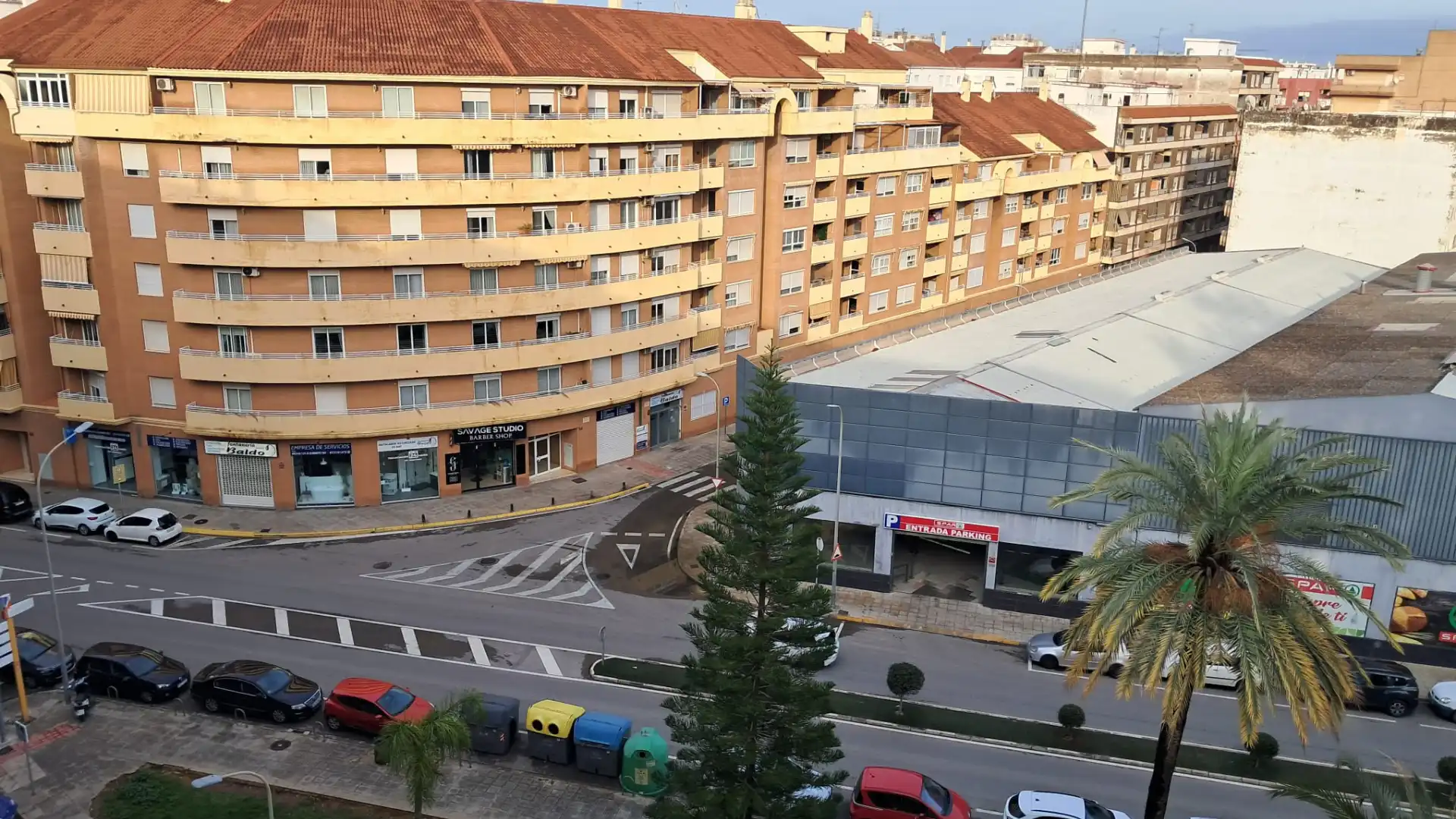 Exterior view of Flat for sale in Gandia  with Air Conditioner, Furnished and Oven