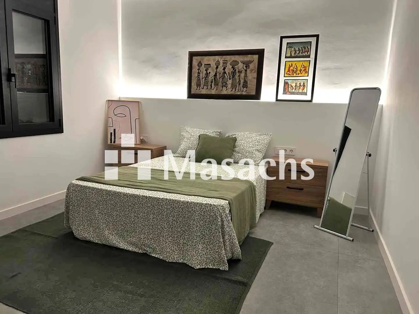 Habitación de Casa adosada en venta en Terrassa con Aire acondicionado, Calefacción y Jardín privado