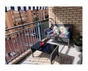 Balcony of Flat to rent in  Valencia Capital