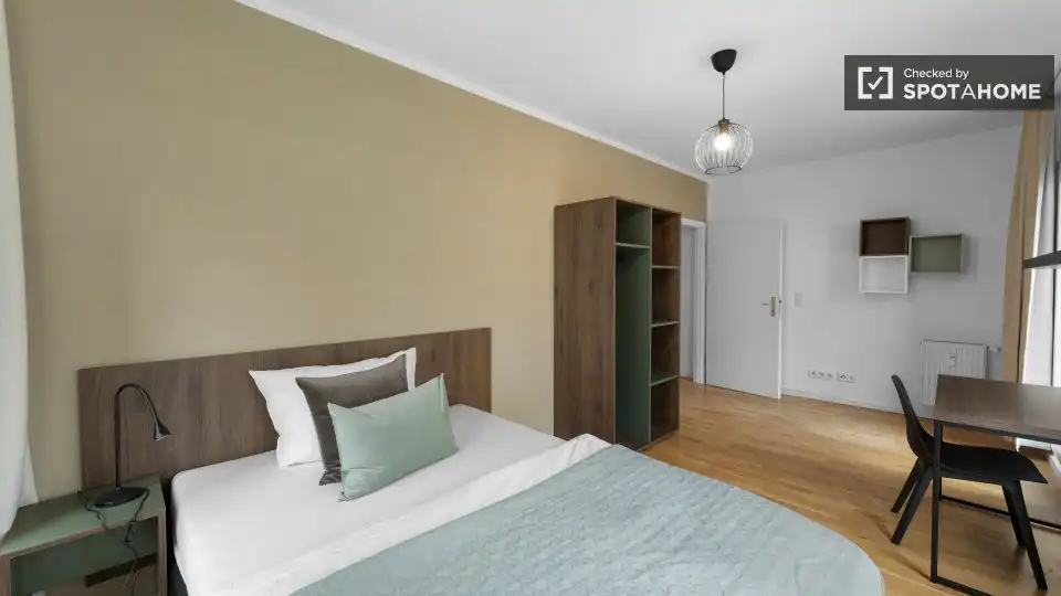 Bedroom of Flat for share in Colmenar de Oreja  with Air Conditioner, Terrace and Furnished