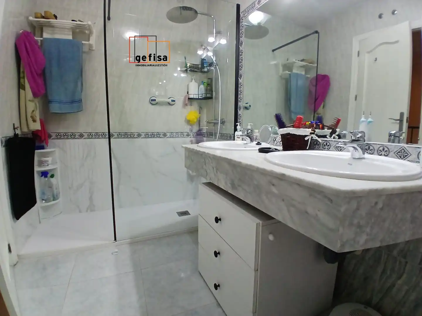 Baño de Casa o chalet en venta en Valdepeñas con Aire acondicionado, Calefacción y Terraza