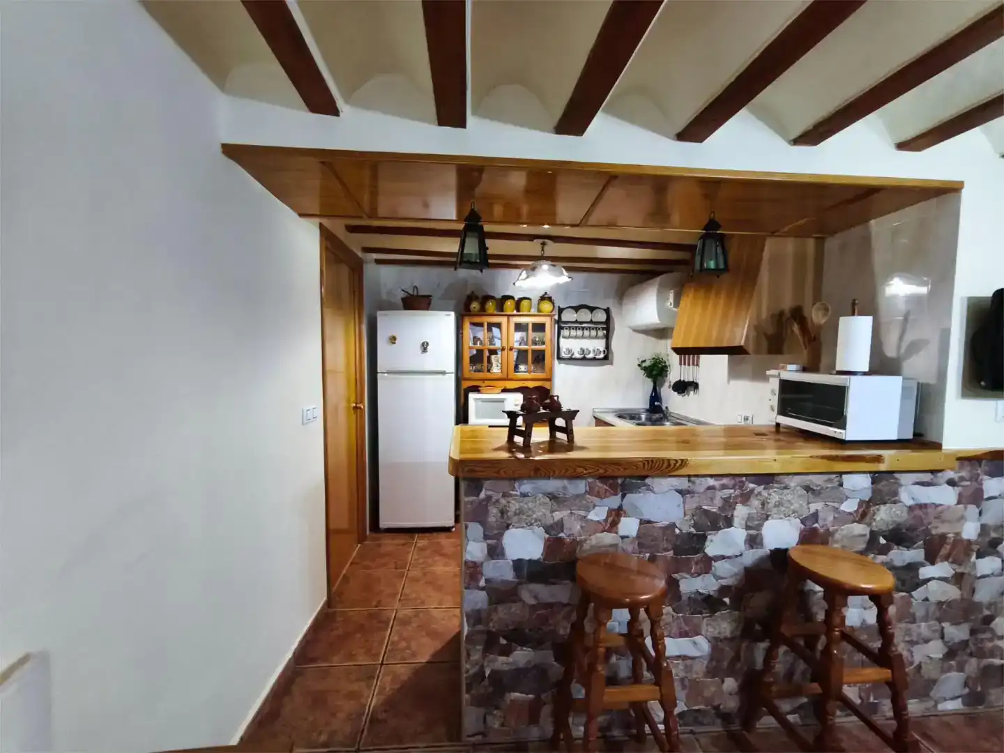Cuina de Finca rústica en venda en Chirivel amb Balcó