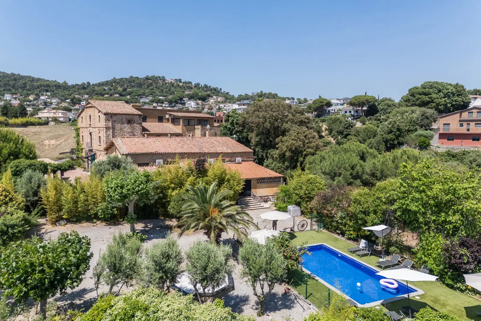 Jardí de Casa o xalet en venda en Bigues i Riells del Fai amb Aire condicionat, Calefacció i Jardí privat