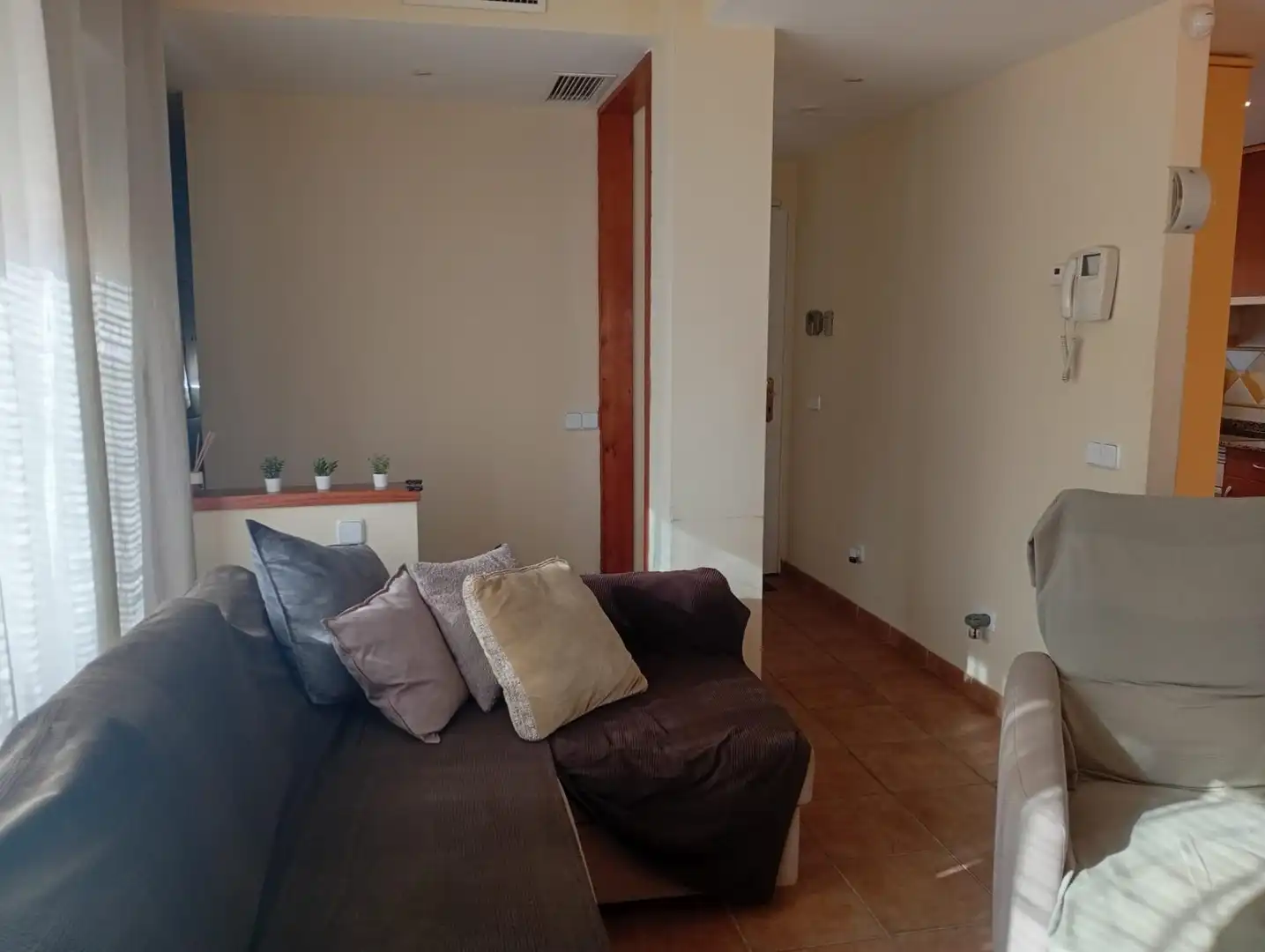 Living room of Apartments for sale in Vera  with Air Conditioner, Private garden and Terrace