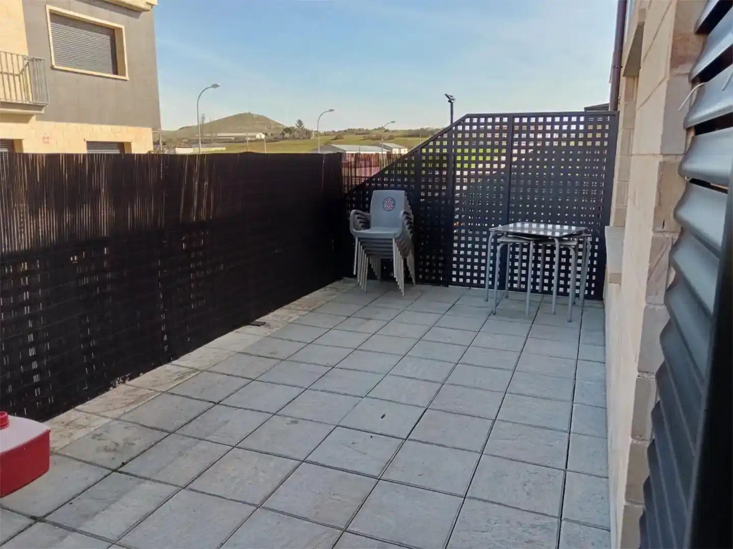 Terrassa de Casa adosada per a compartir en Soria Capital  amb Traster, Moblat i Forn