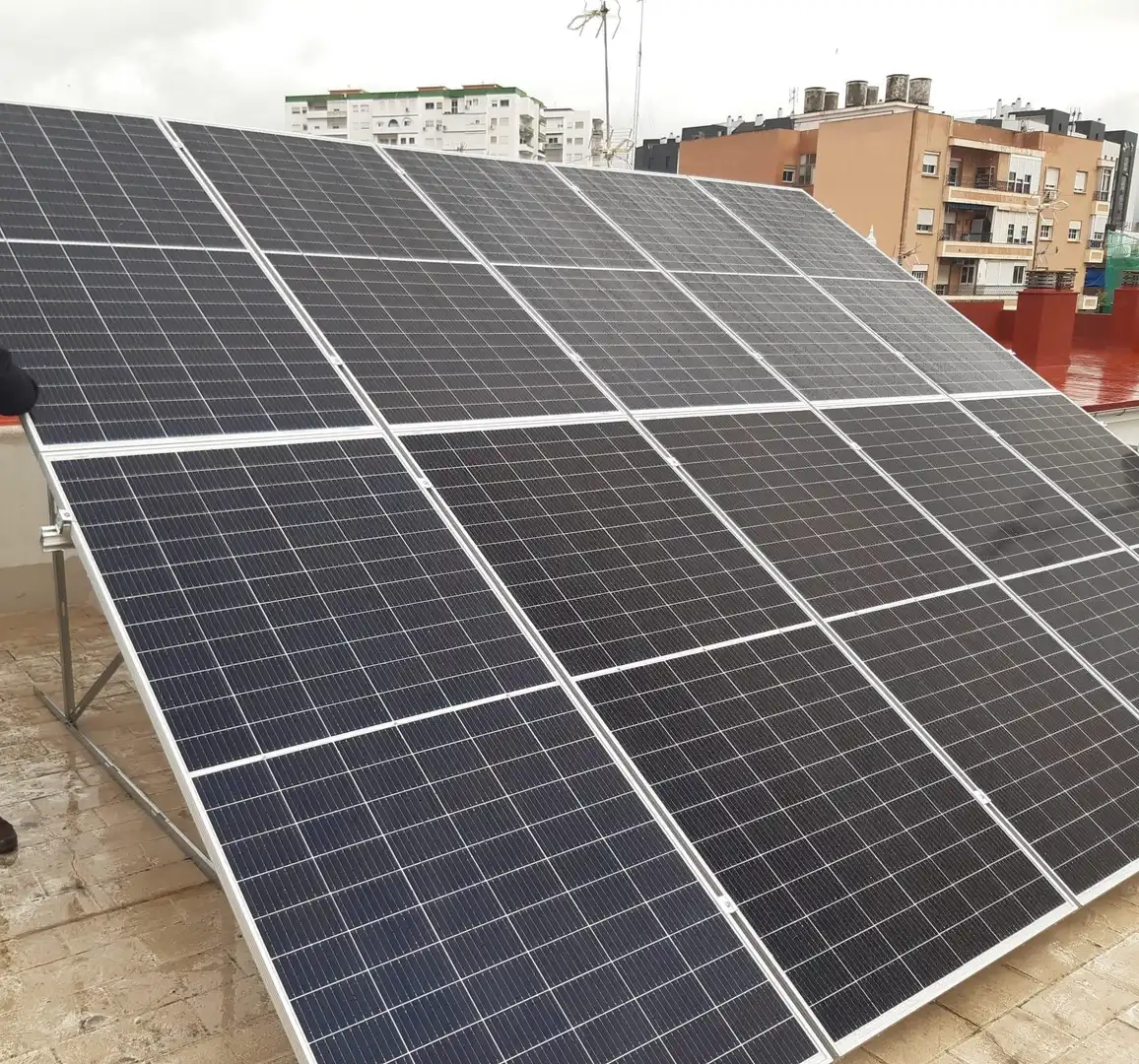 Jardín de Casa adosada en venta en Algeciras con Aire acondicionado