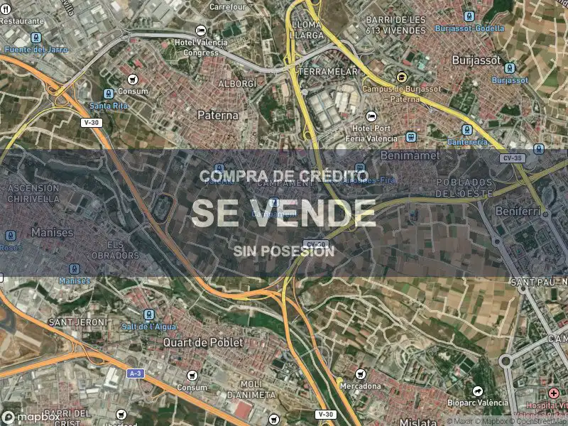 Piso en venta en Quart de Poblet