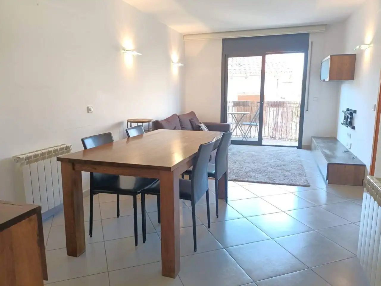 Esszimmer von Wohnung zum Verkauf in Folgueroles, Barcelona