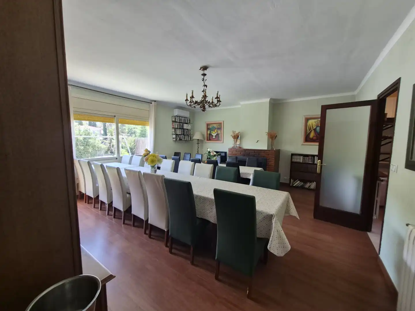 Comedor de Casa o chalet de alquiler en La Llacuna con Aire acondicionado, Calefacción y Jardín privado