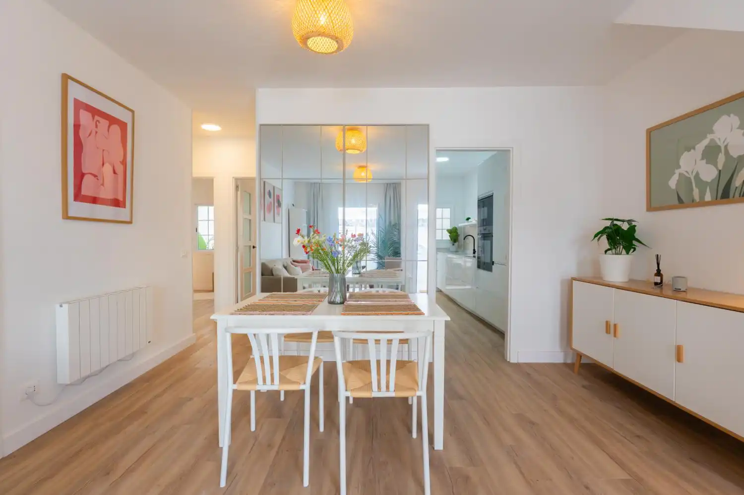 Menjador de Apartament en venda en La Orotava amb Calefacció, Jardí privat i Terrassa