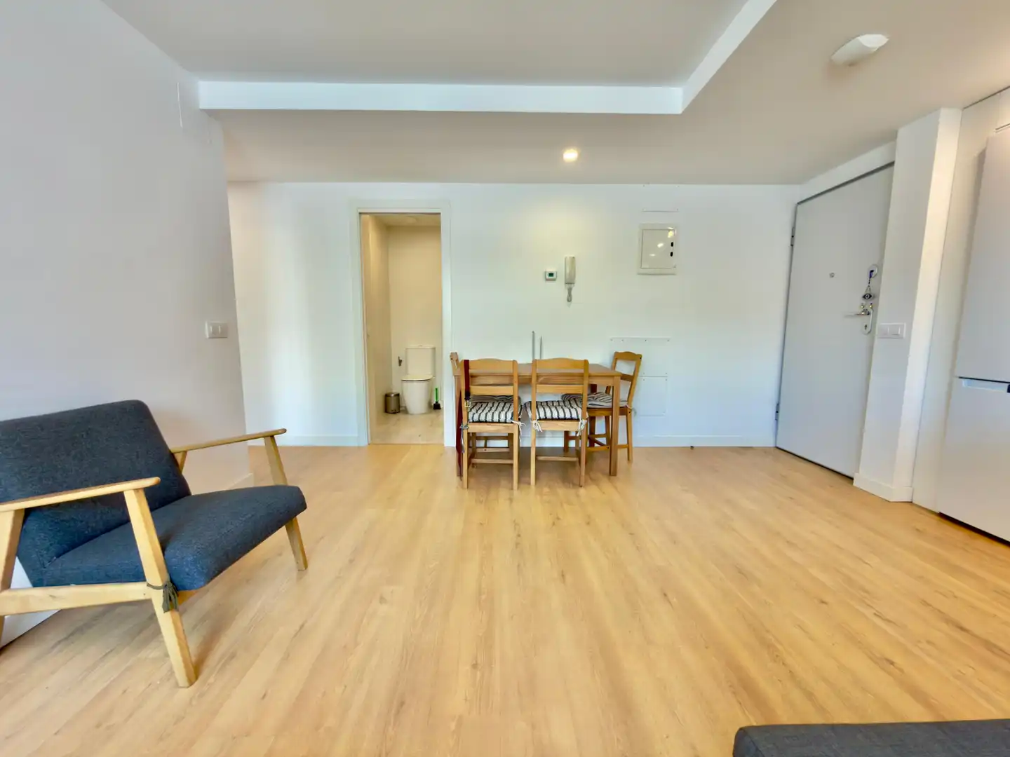 Comedor de Piso de alquiler en Madrid con Aire acondicionado, Calefacción y Amueblado