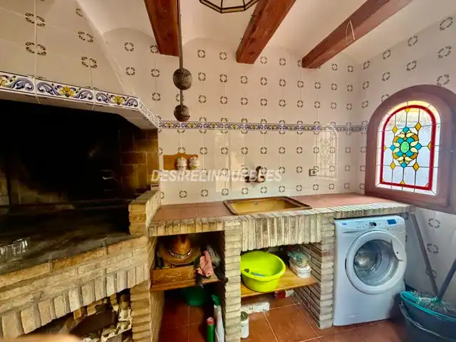 Cuina de Casa o xalet de lloguer en Valencia amb Aire condicionat, Calefacció i Terrassa
