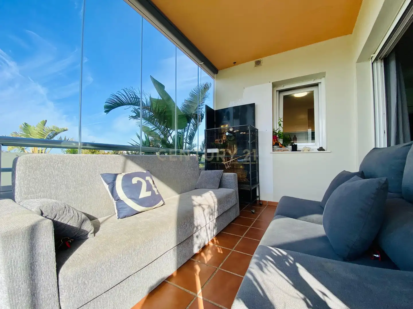 Terraza de Apartamento en venta en El Ejido con Jardín privado