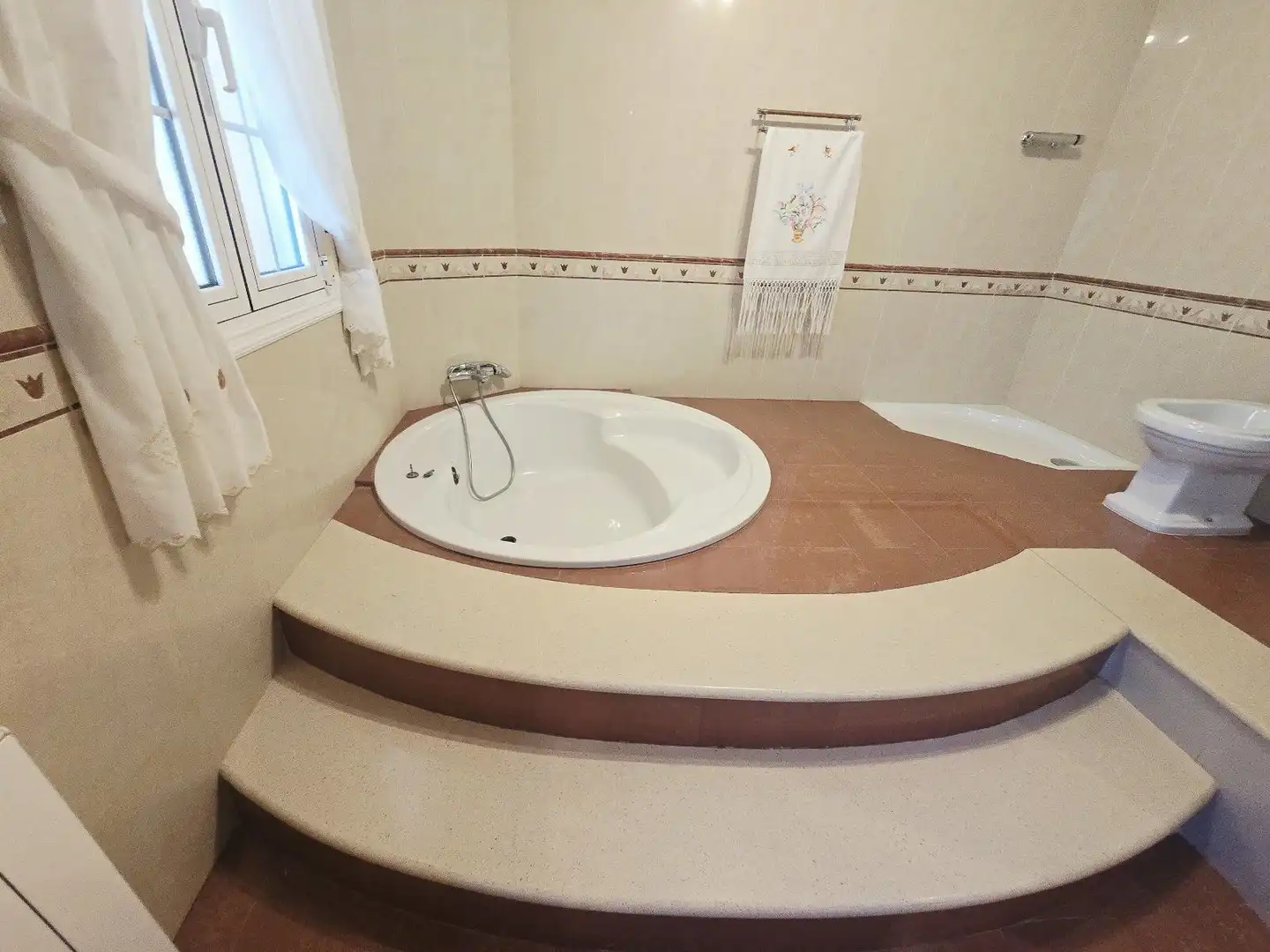 Badezimmer von Haus oder Chalet zum Verkauf in Sorbas mit Klimaanlage, Privatgarten und Terrasse