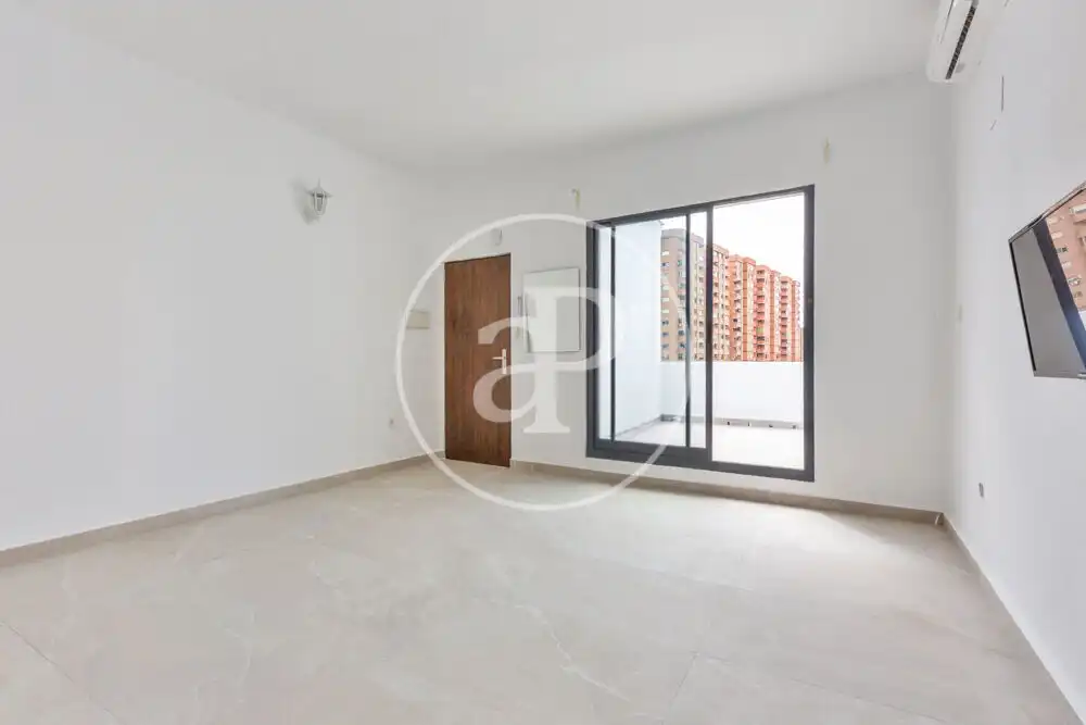 Sala de estar de Ático en venta en Valencia con Aire acondicionado, Calefacción y Terraza