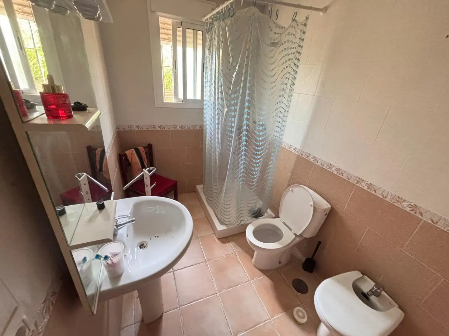 Bany de Casa o xalet en venda en Mérida amb Aire condicionat, Jardí privat i Traster