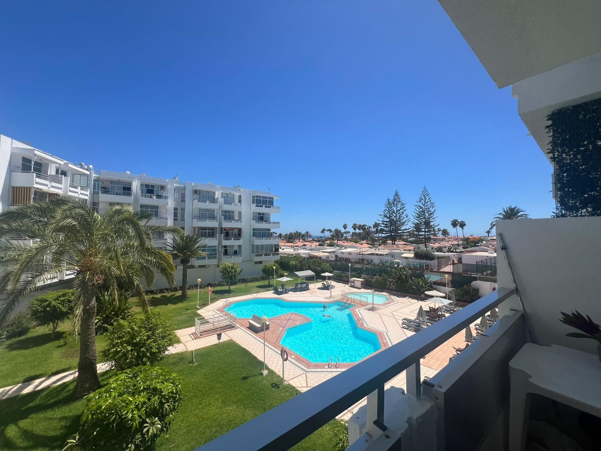Swimming pool of Flat to rent in San Bartolomé de Tirajana  with Private garden, Terrace and Swimming Pool