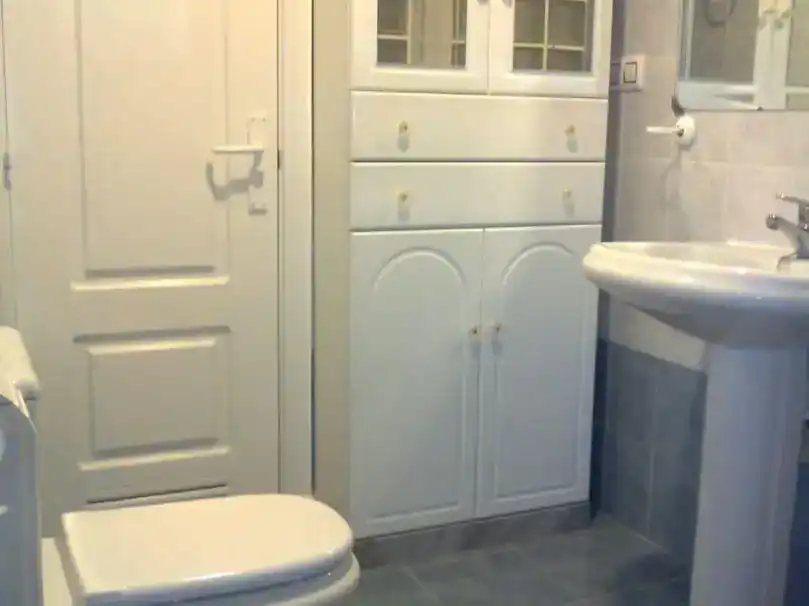 Bathroom of Flat for rent in El Ejido  with Private garden, Swimming Pool and Furnished