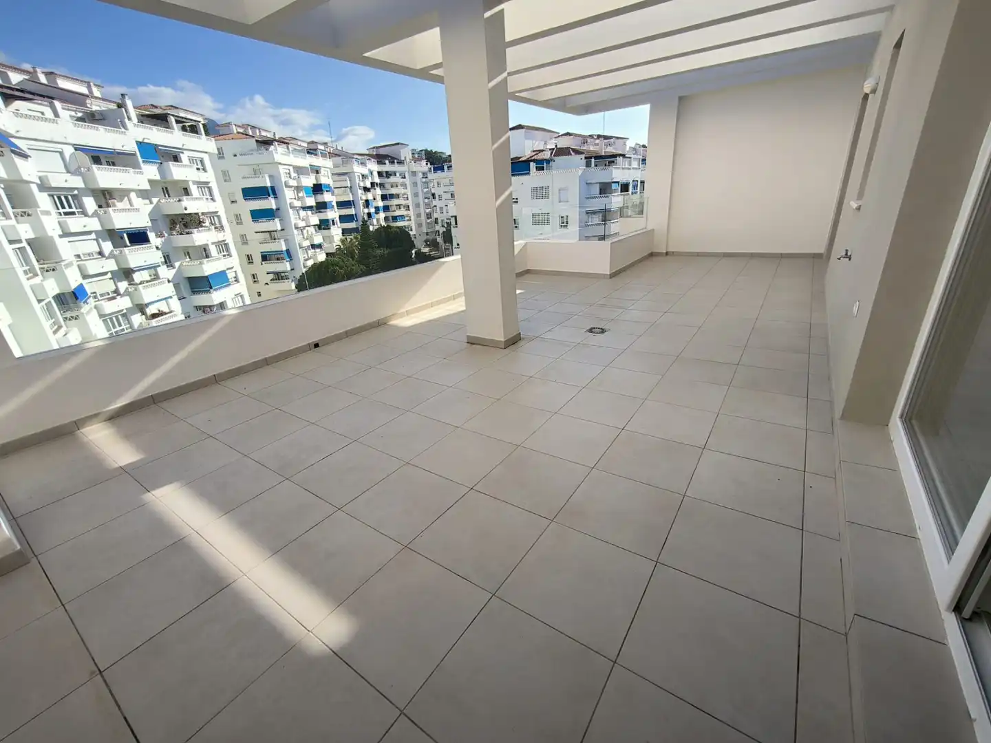 Terrace of Attic for rent in Marbella  with Air Conditioner, Terrace and Swimming Pool
