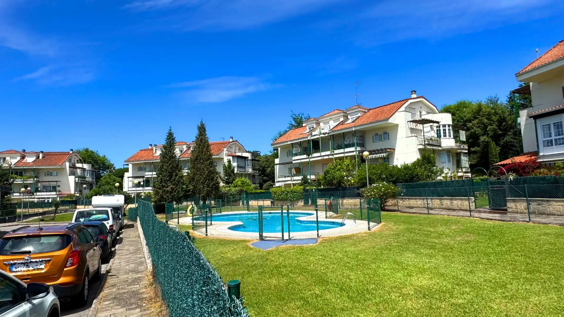 Swimming pool of Flat for sale in Piélagos  with Heating, Terrace and Furnished