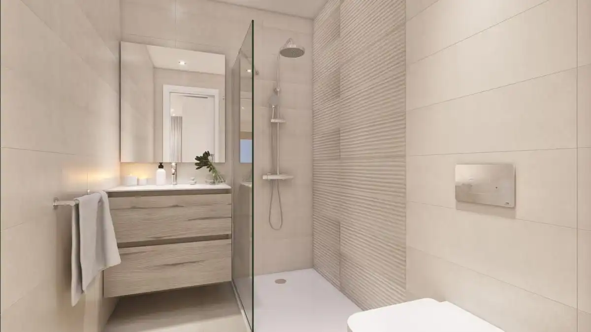 Bany de Apartament en venda en Torrox amb Aire condicionat, Calefacció i Terrassa