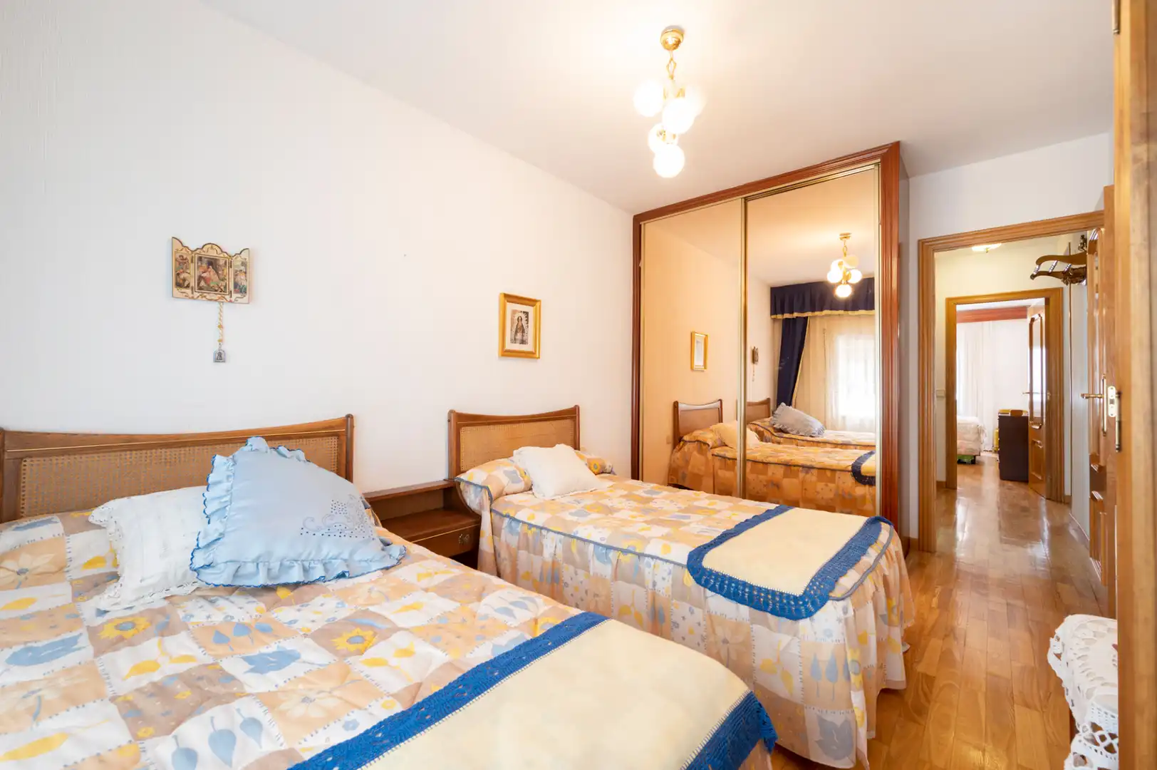 Schlafzimmer von Wohnung zum Verkauf in Colmenar Viejo mit Heizung, Parkett und Abstellraum
