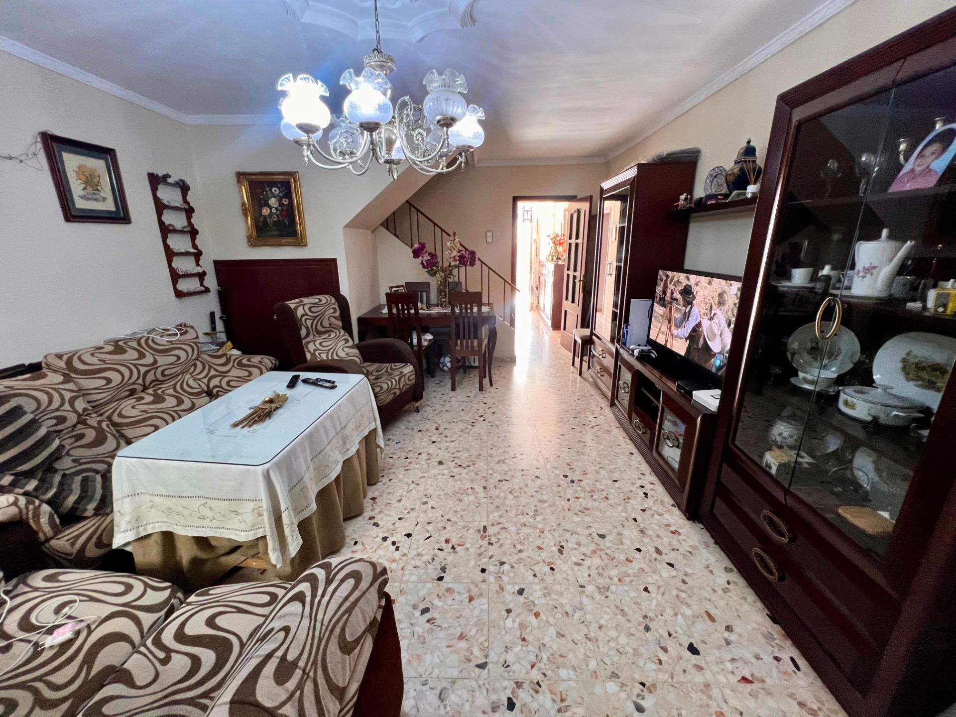 Sala d'estar de Casa o xalet en venda en San Fernando