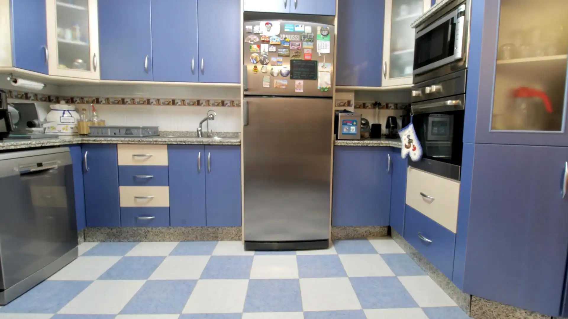 Cocina de Casa adosada en venta en Vegas del Genil con Aire acondicionado, Calefacción y Terraza