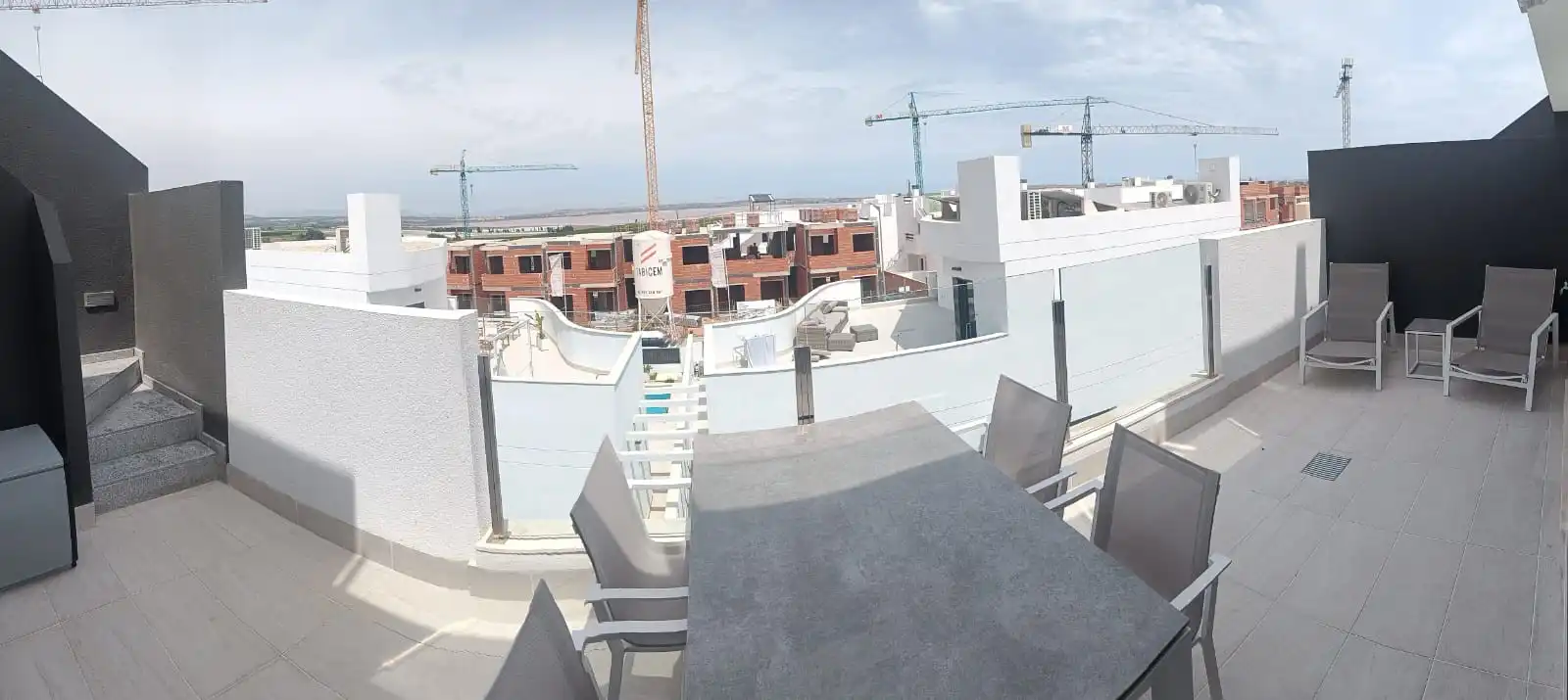 Terraza de Ático de alquiler en Torrevieja con Aire acondicionado, Calefacción y Terraza