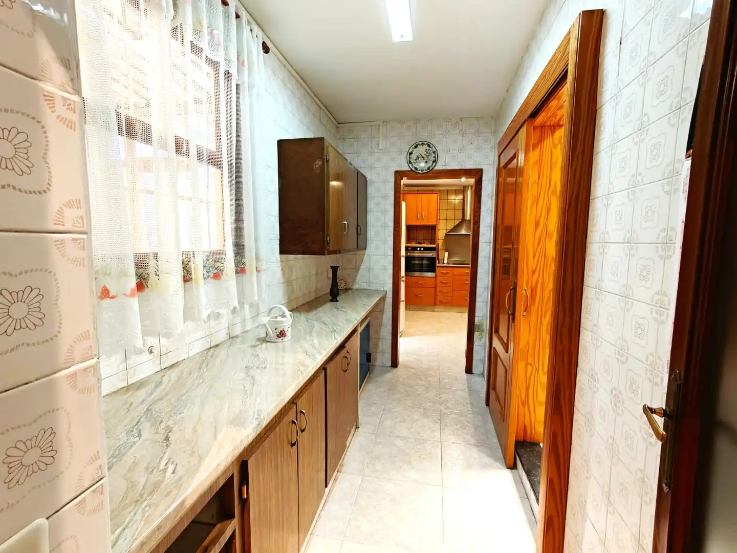 Kitchen of Flat for sale in Massamagrell  with Heating, Furnished and Oven