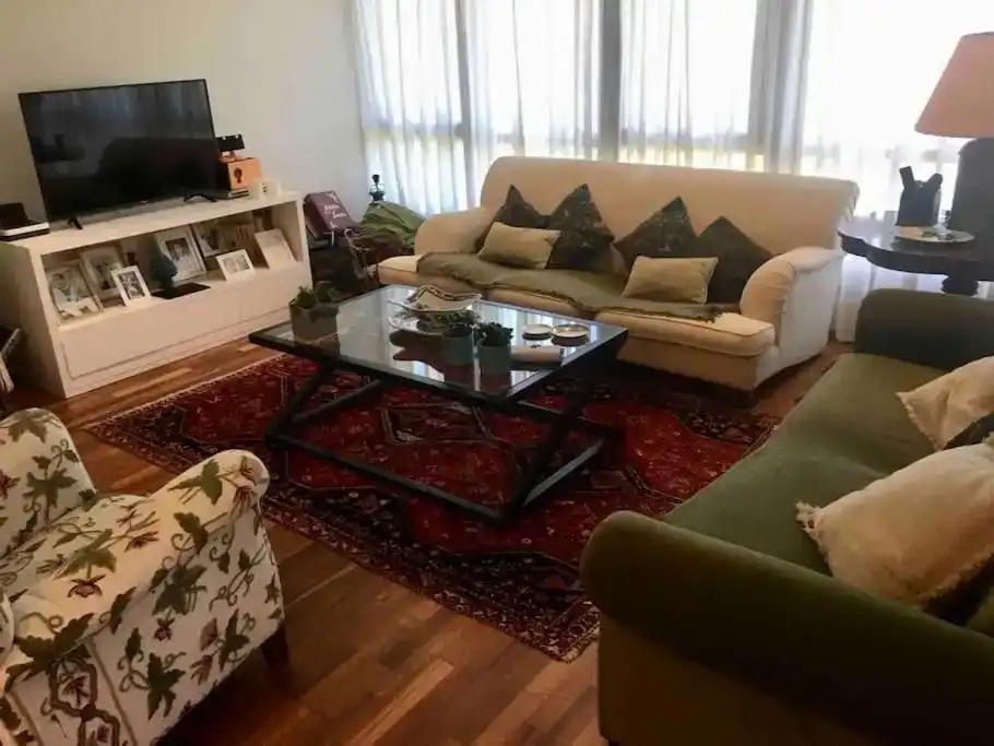 Sala d'estar de Casa o xalet de lloguer en Vigo  amb Piscina i Balcó