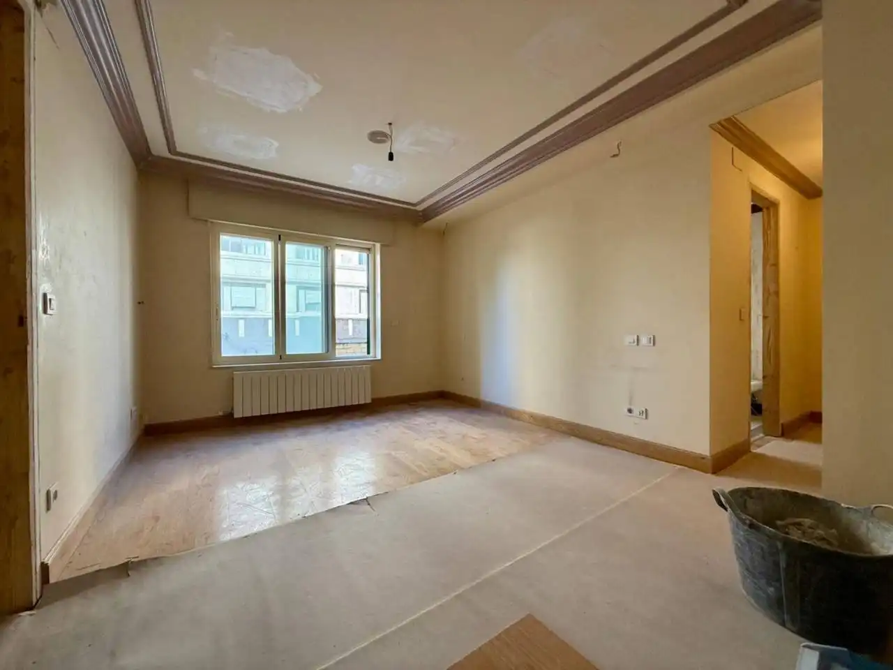 Sala de estar de Piso en venta en Burgos con Calefacción, Parquet y Terraza