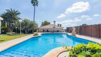 Swimming pool of House or chalet for sale in Elche / Elx  with Air Conditioner, Heating and Private garden