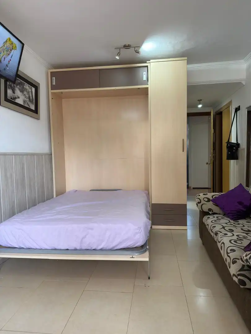 Schlafzimmer von Wohnung zum Verkauf in Benalmádena mit Klimaanlage und Gemeinschaftspool