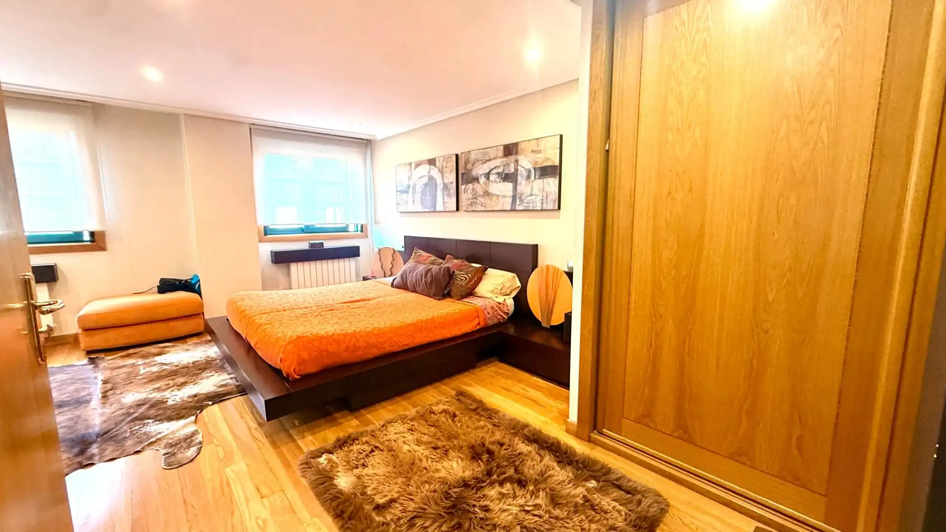 Bedroom of Duplexes for sale in Ourense Capital   with Heating, Storage room and Furnished