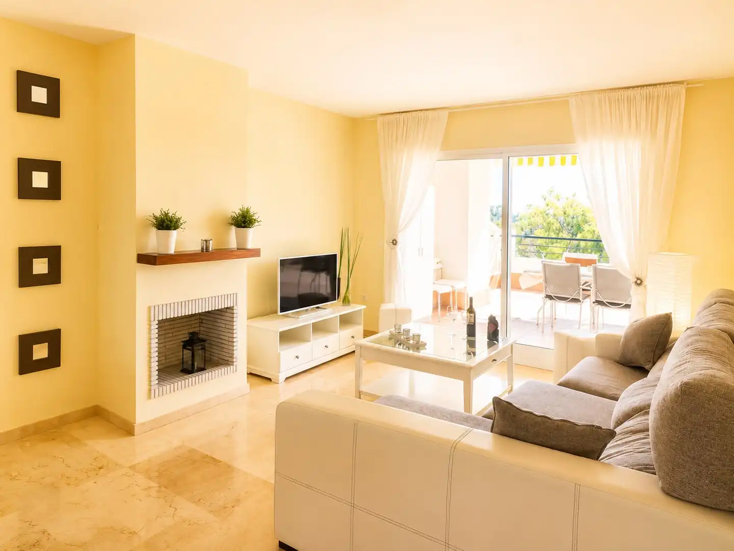 Living room of Attic for sale in San Pedro de Alcántara