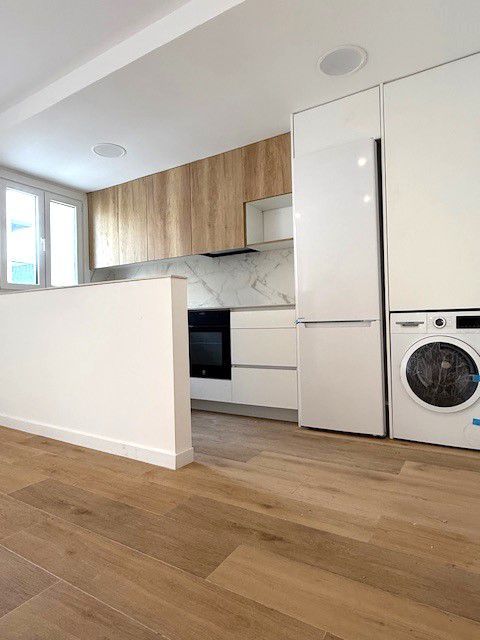 Kitchen of Flat for sale in Sant Boi de Llobregat  with Air Conditioner, Heating and Parquet flooring