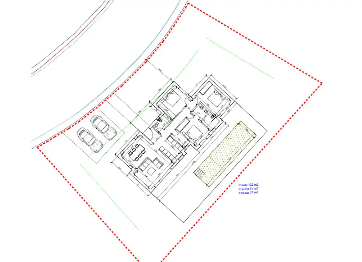 Villa con piscina in vendita a Monte Solana, imagen 2