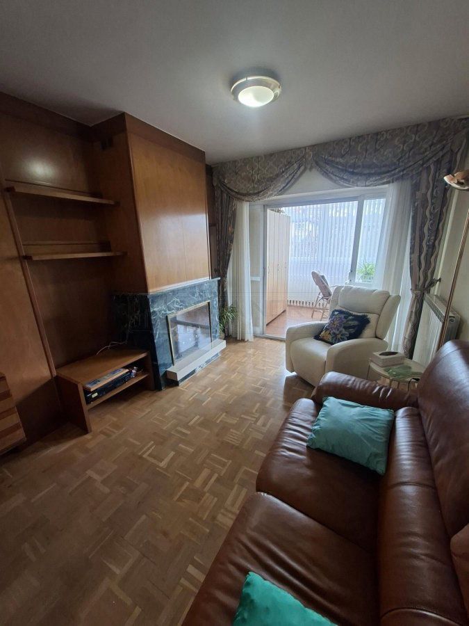 Sala de estar de Piso en venta en Vitoria - Gasteiz con Calefacción, Parquet y Terraza