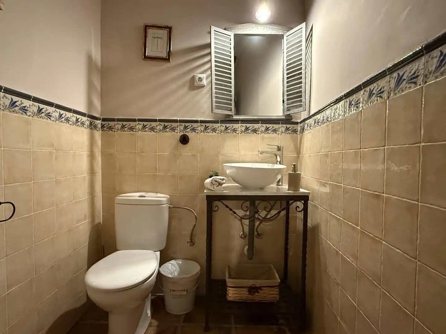 Baño de Finca rústica en venta en Auñón con Terraza, Amueblado y Balcón