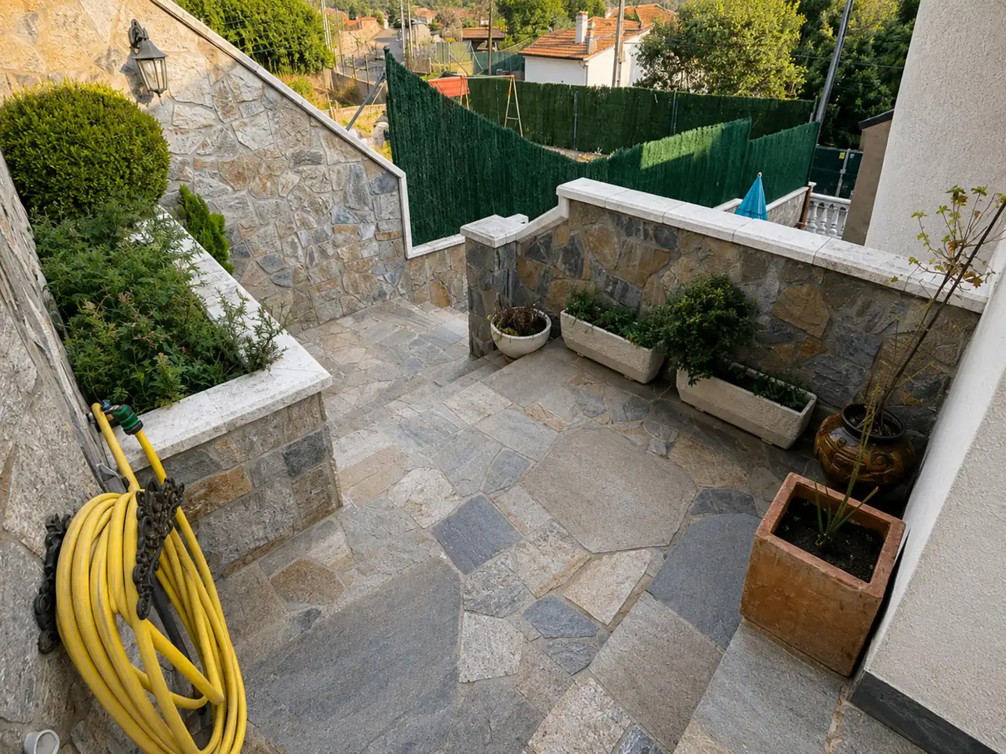 Terrassa de Casa o xalet en venda en Vacarisses amb Calefacció, Jardí privat i Terrassa