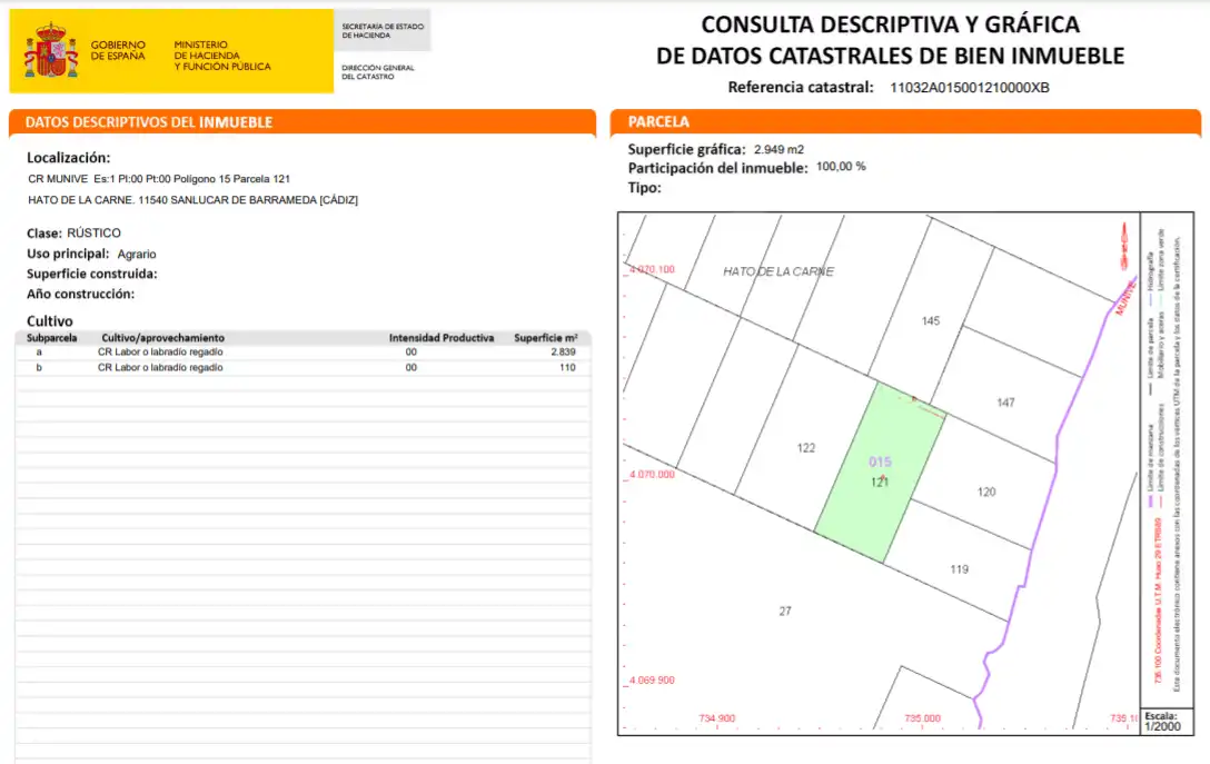 Lands and plots for sale in Munive, imagen 17
