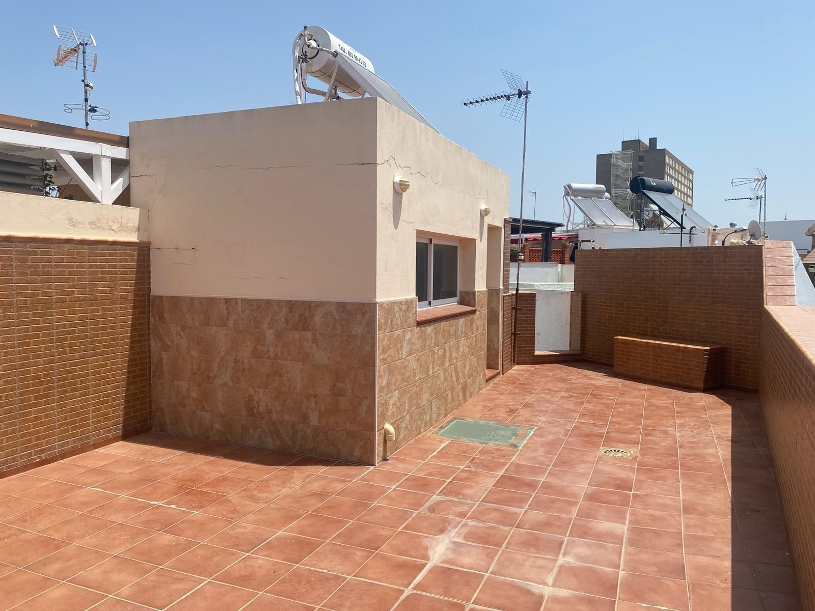Terrassa de Casa adosada en venda en San Fernando