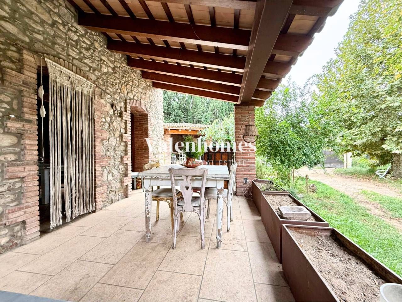 Terrace of House or chalet for sale in Bigues i Riells del Fai  with Air Conditioner, Heating and Private garden