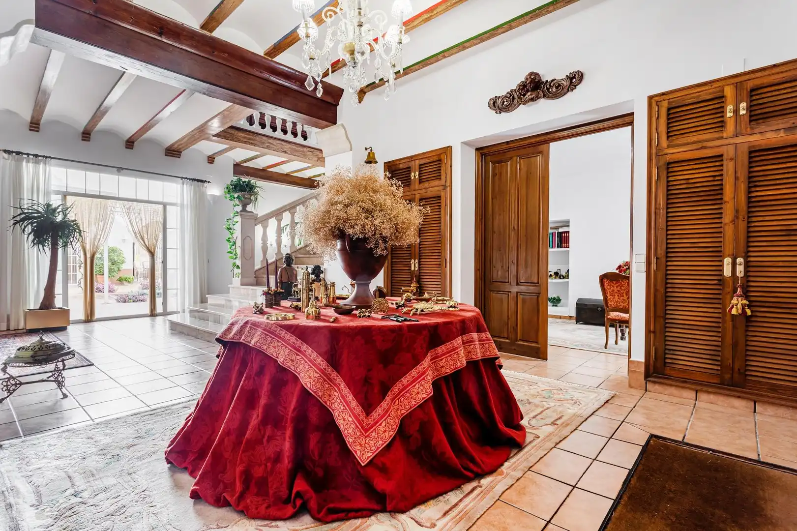 Dining room of Houses for sale in Chiva  with Air Conditioner, Private garden and Terrace