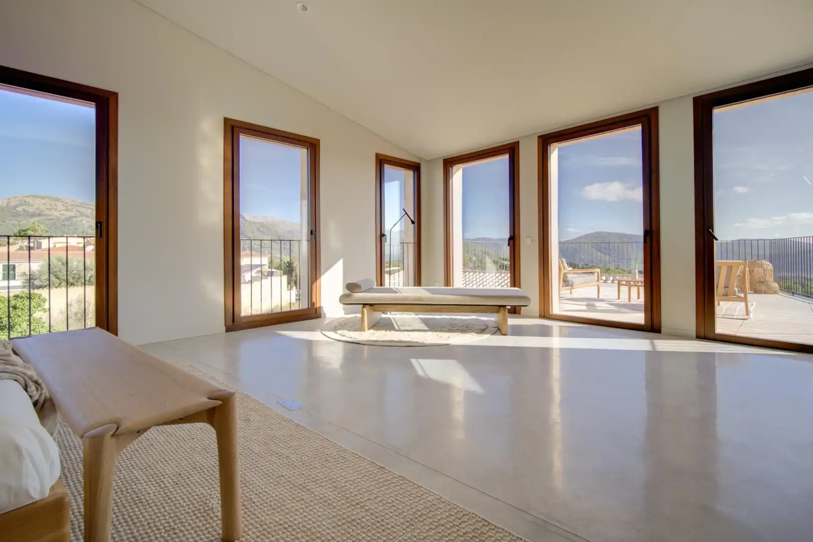 Living room of Houses for sale in Campanet  with Air Conditioner, Heating and Furnished