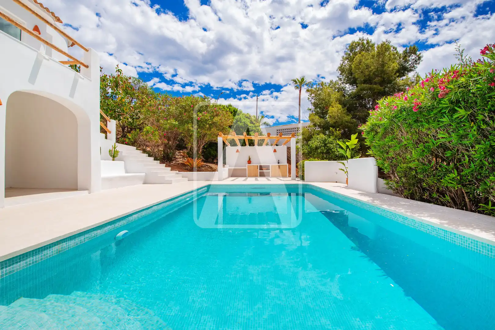 Piscina de Casa o chalet en venta en Benissa con Aire acondicionado, Calefacción y Jardín privado