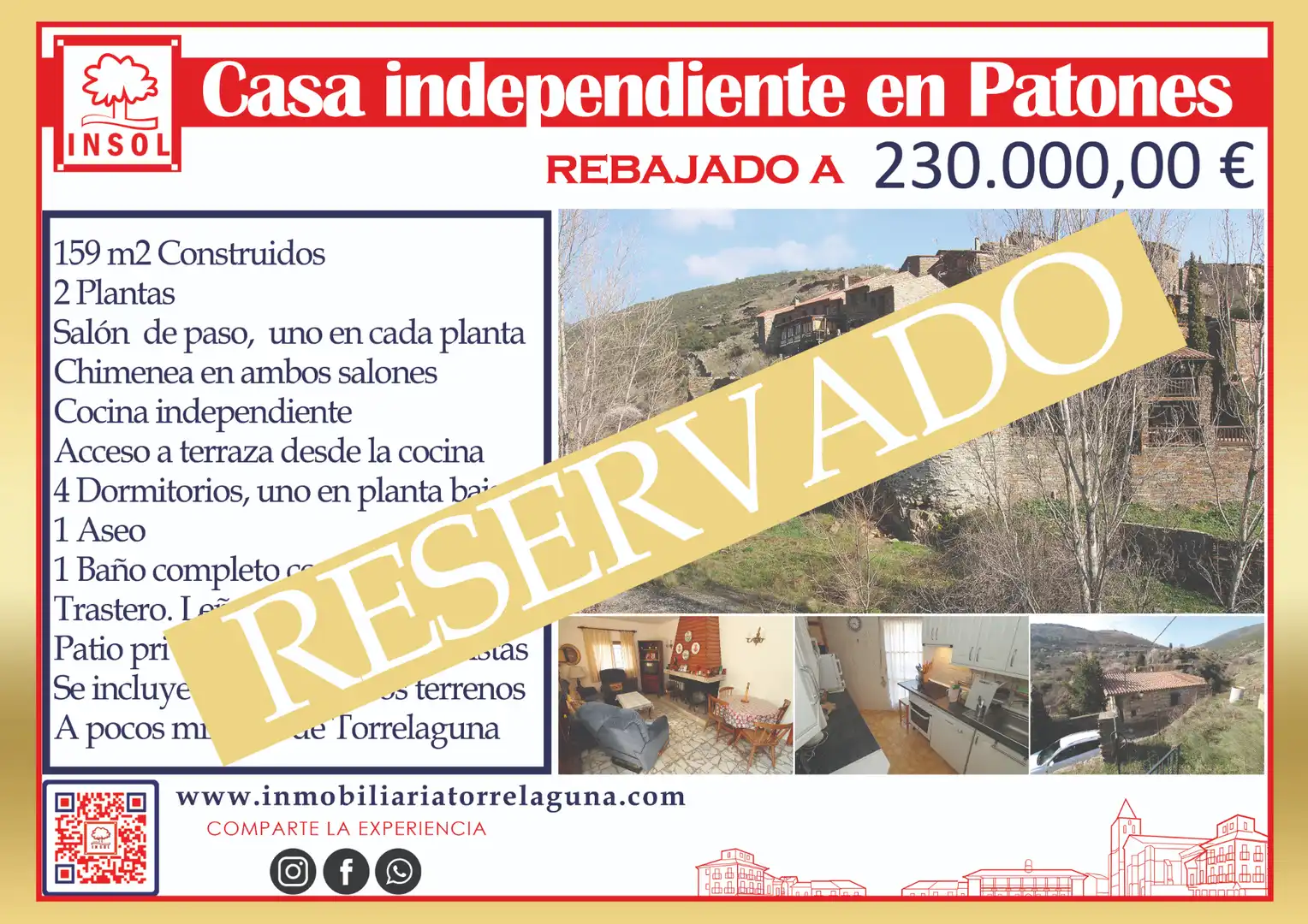 Casa o xalet en venda en Patones amb Calefacció