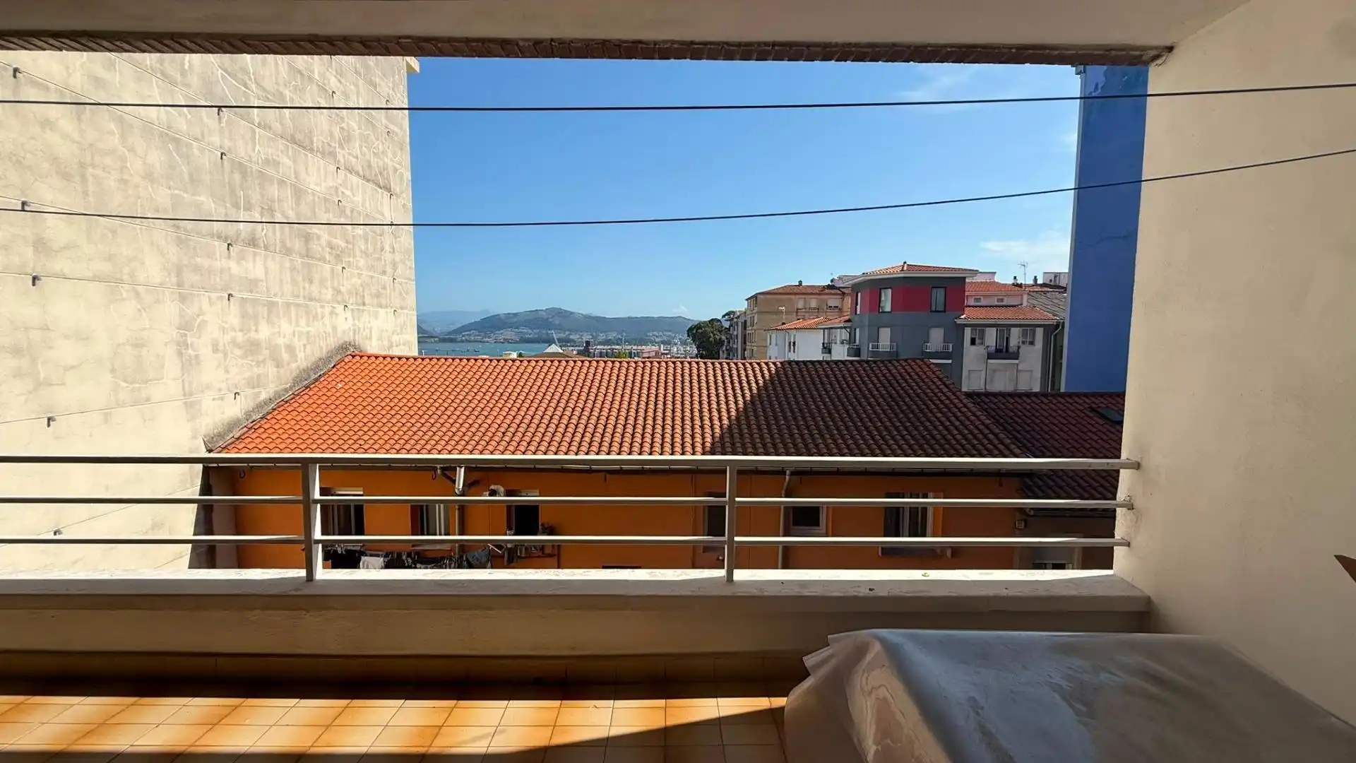 Balcony of Flat for rent in Santander