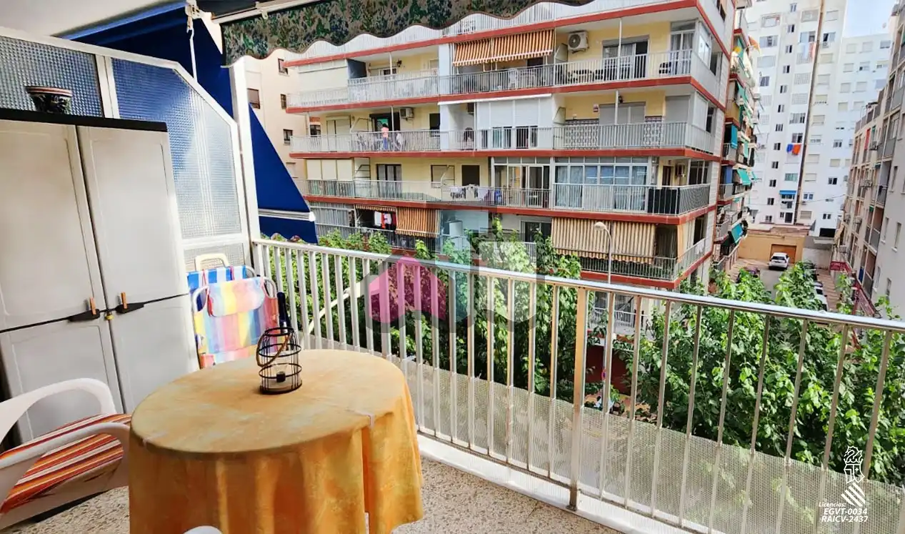 Balcony of Apartments for sale in Cullera  with Terrace, Furnished and Oven